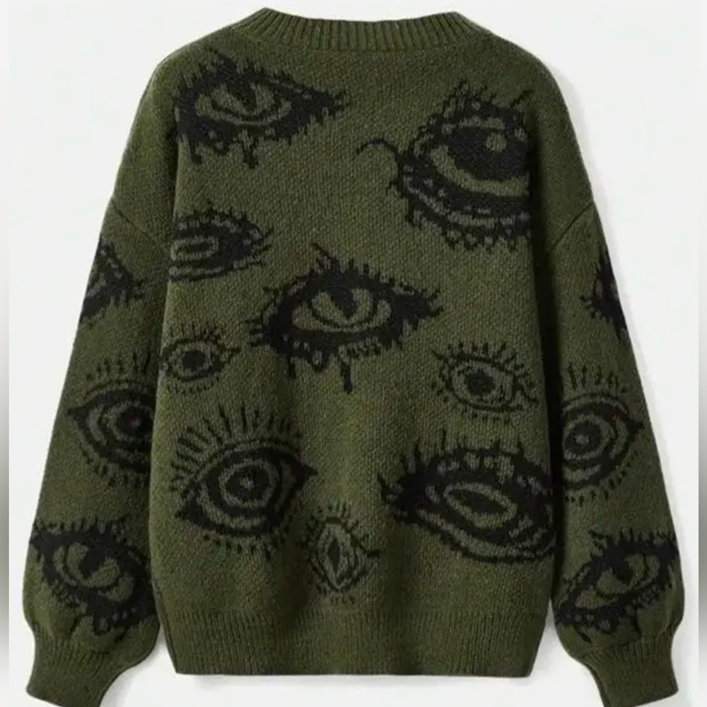 NWT Evil Eye Sweater